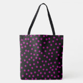 Moeie Stippen Halloween Tote Bag (Voorkant)