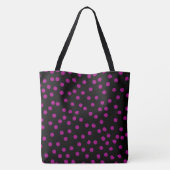 Moeie Stippen Halloween Tote Bag (Achterkant)