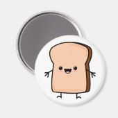 Moeie toastbrood magneet (Voorkant / Achterkant)