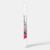 Moeie Valentijnskaasmokken met bloemen en harten Case-Mate iPhone Case (Achterkant / Links)
