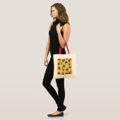 Moeie watermeloenpatroon esthetische canvas tas (Voorkant (model))