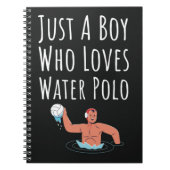 Moeie Waterpolocadeaus Voor Jongens Voor Kinderen  Notitieboek (Voorkant)