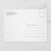 Moeie Wezens Halloween Monsters Verjaardagsfeestje Uitnodiging Briefkaart (Achterkant)