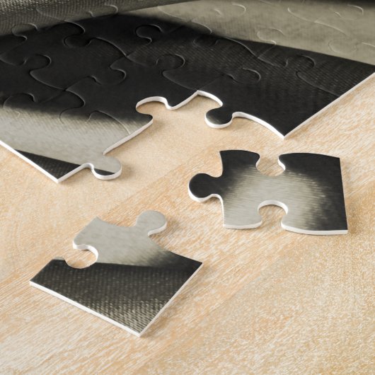 Moeilijk afgevouwen titaniumzijde legpuzzel (Zijkant)