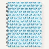 Moeilijk baby walvis spiraal notebook notitieboek (Voorkant)