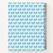 Moeilijk baby walvis spiraal notebook notitieboek (Achterkant)