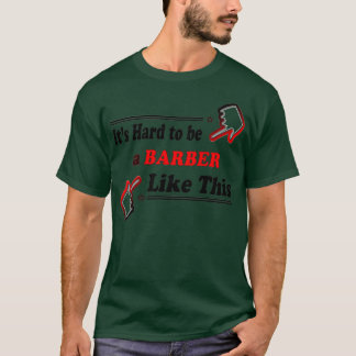 Moeilijk een Barber als deze klassieke TShirt te v