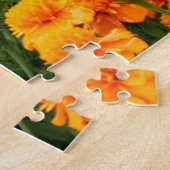 Moeilijk gebied van de Marigold Flowers Legpuzzel (Zijkant)