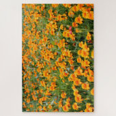 Moeilijk gebied van de Marigold Flowers Legpuzzel (Verticaal)
