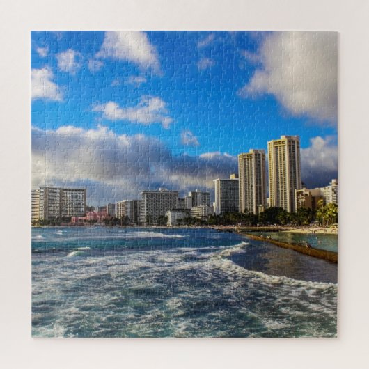 Moeilijk Hawaii Waikiki Puzzle Legpuzzel (Verticaal)