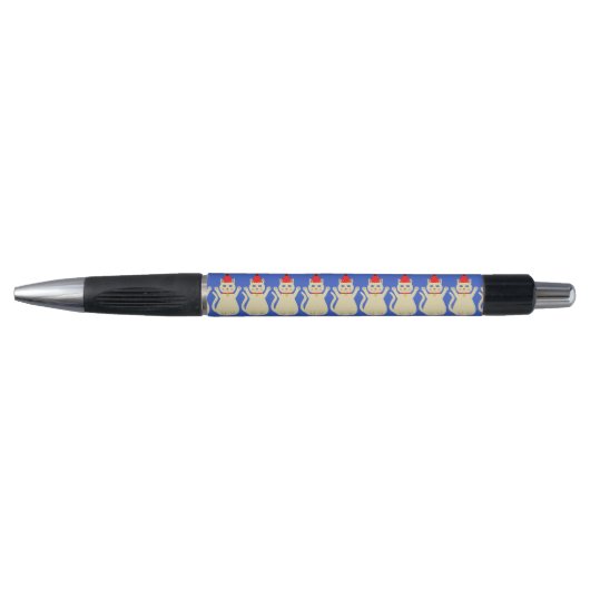 Moeilijk Kerstkat Patroon Pen (Voorkant)