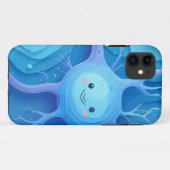 Moeilijk lachend neuron iPhone / iPad hoesje (Achterkant (horizontaal))