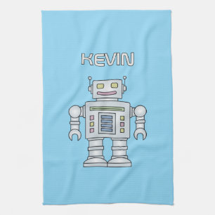 Moeilijk leuk robot persoonlijk keukendoekje voor  theedoek
