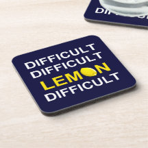 "Moeilijk, moeilijk, lemon, moeilijk"
