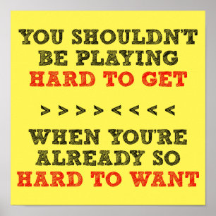 Moeilijk om Gezocht grappig Poster te krijgen