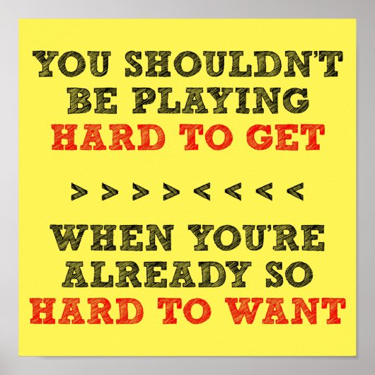 Moeilijk om Gezocht grappig Poster te krijgen (Voorkant)