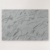 Moeilijk om willekeurige krabbels op papier op te legpuzzel (Horizontaal)