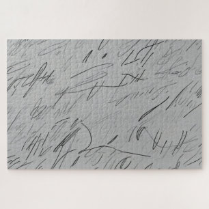 Moeilijk om willekeurige krabbels op papier op te  legpuzzel