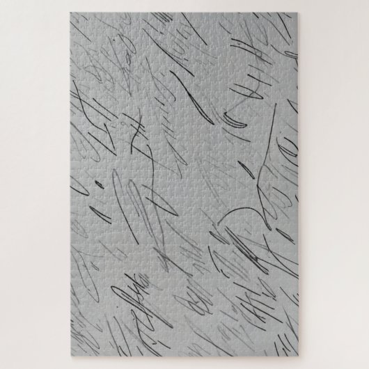 Moeilijk om willekeurige krabbels op papier op te legpuzzel (Verticaal)