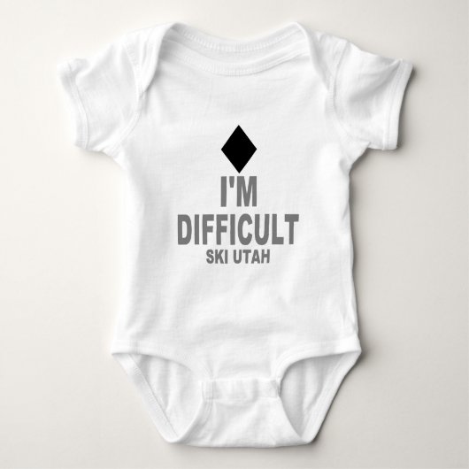 Moeilijk Ski Utah Romper (Voorkant)
