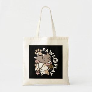 Moeilijk Spelende Katten Ontwerp – Leuke Pootjes e Tote Bag
