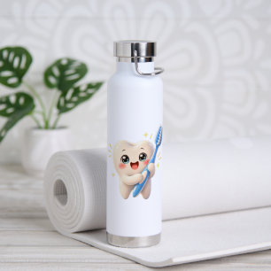 Moeilijk Tand Karakter Tandhygiënist Waterfles