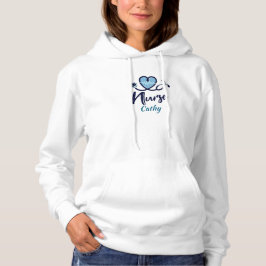 Moeilijk te vertalen: "Cute Blue Heart Stethoscope Hoodie