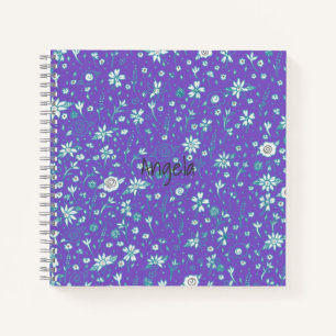 Moeilijk te vertalen 'Cute Doodle Flower Notebook Notitieboek