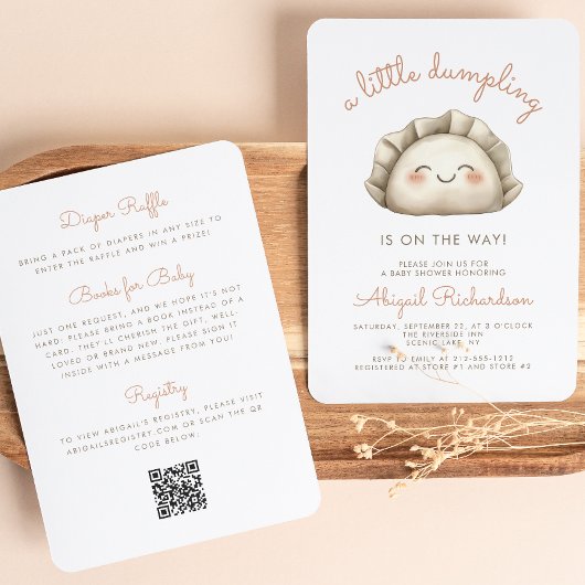 Moeilijk te vertalen: "Cute Little Dumpling" is ee Kaart