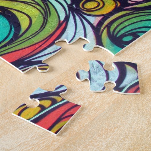 moeilijk zwemmen legpuzzel (Zijkant)