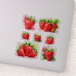 Moeilijke Aardbei Stickers – Zoete en Sappige Vruc