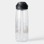 Moeilijke afstudeervogel heldere waterfles (Achterkant)