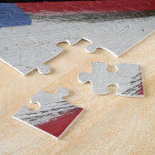 Moeilijke Amerikaanse vlag Puzzle Legpuzzel (Zijkant)
