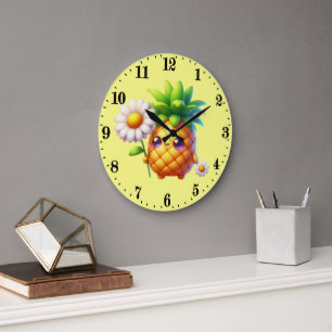 Moeilijke ananas liefhebbers keuken grote klok