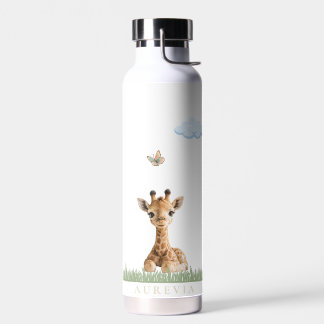 Moeilijke Baby Giraffe Kinderen Waterfles | Safari