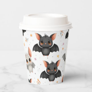 Moeilijke Baby Vleermuizen Halloween Papieren Beke Bekers
