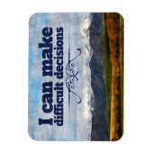 "Moeilijke beslissingen" Motivatiebevestiging Flex Magneet (Verticaal)