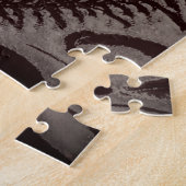 Moeilijke bijtende puzzel met Floral leder Legpuzzel (Zijkant)