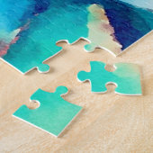 Moeilijke Blauwe Agave Puzzle Legpuzzel (Zijkant)