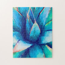 Moeilijke Blauwe Agave Puzzle