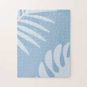 Moeilijke blauwe zomer Zong tropische puzzel