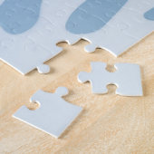 Moeilijke blauwe zomer Zong tropische puzzel Legpuzzel (Zijkant)