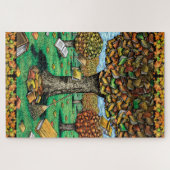 Moeilijke boekstructuur Puzzle Legpuzzel (Horizontaal)