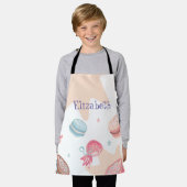Moeilijke Candy Macarons Op Maat Schort (Gedragen)