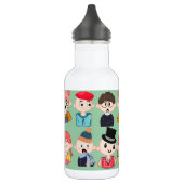 Moeilijke Cartoonfiguren Waterfles | Leuke Illustr (Links)