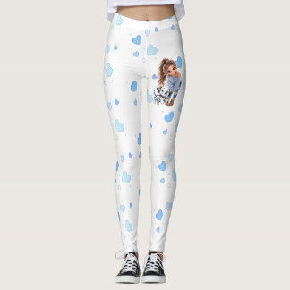 Moeilijke Chibi Meisje & Puppy Leggings