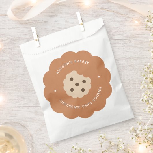 Moeilijke Chocolade Chips Koek Thuisbakkerij Bedankzakje (Geknipt)