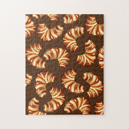 moeilijke croissants legpuzzel (Verticaal)