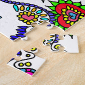 Moeilijke Dag Van De Doden Patroon Legpuzzel (Zijkant)