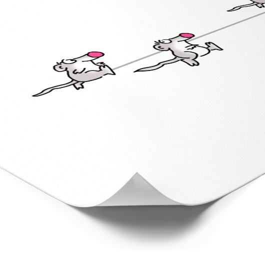 MOEILIJKE DINGEN van Sandra Boynton Poster (Hoek)